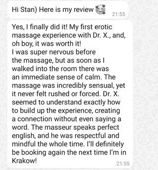 Erotic massage for women Krakow review - Rashi
