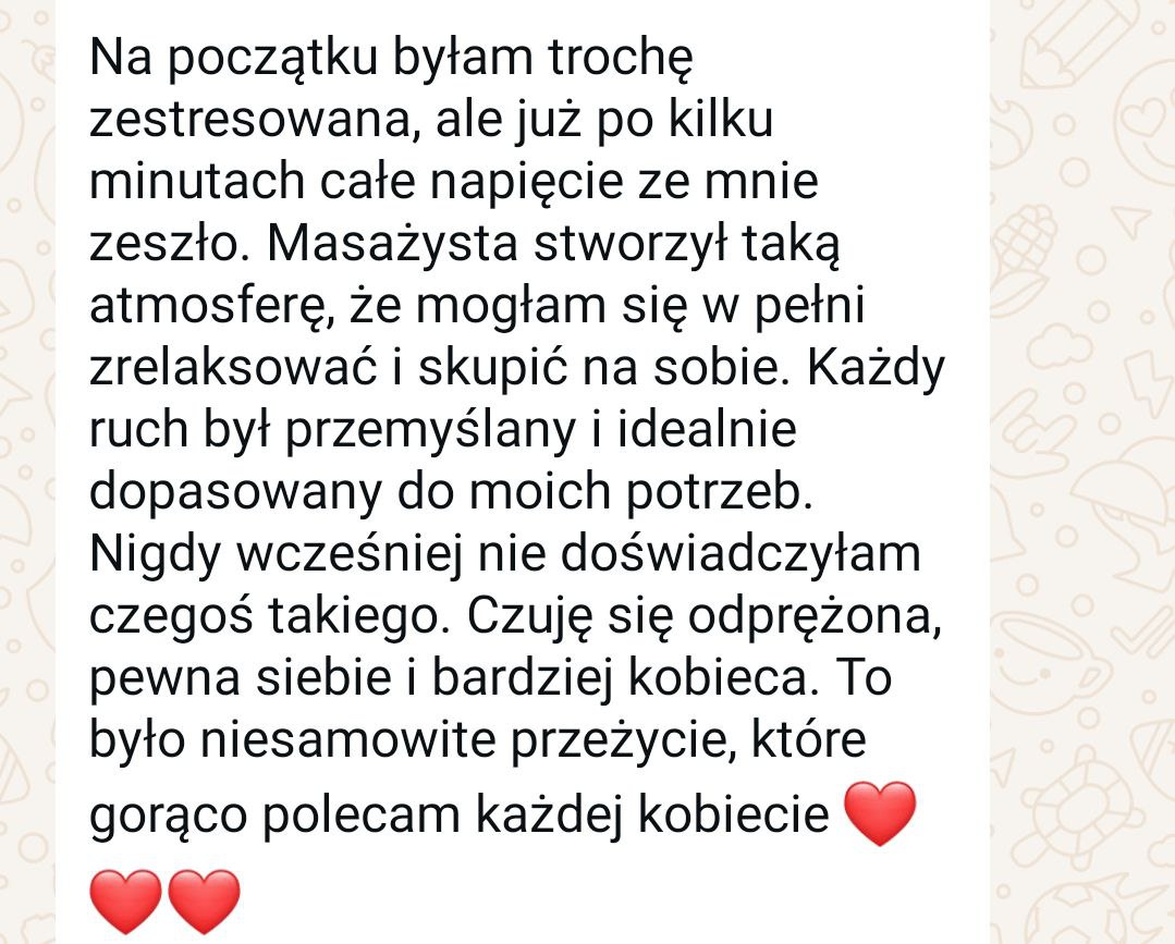 yoni masaż  Kraków opinie, Natalia