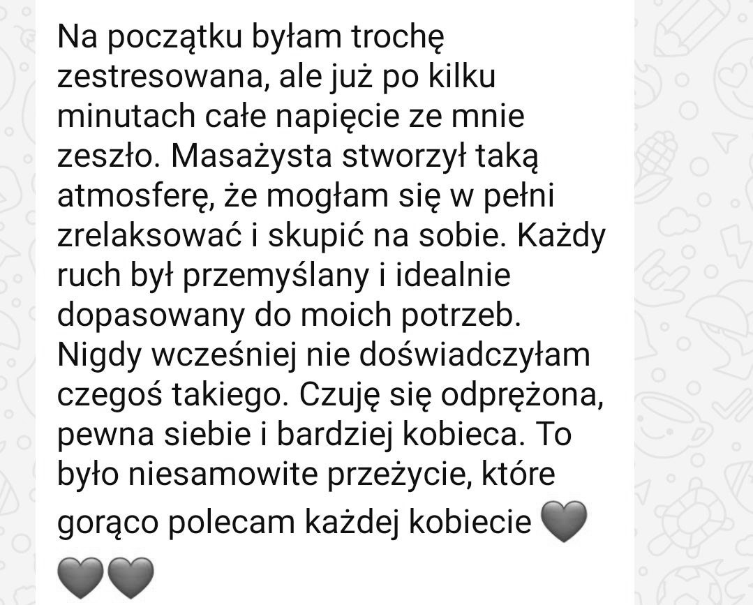 Masaż erotyczny dla kobiet Kraków opinie - Natalia